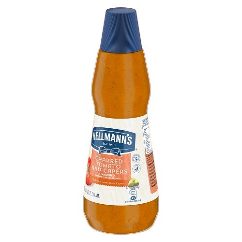 Hellmann’s Charred Tomato and Capers Dressing - Explore exciting and unique flavours with Hellmann’s dressings .